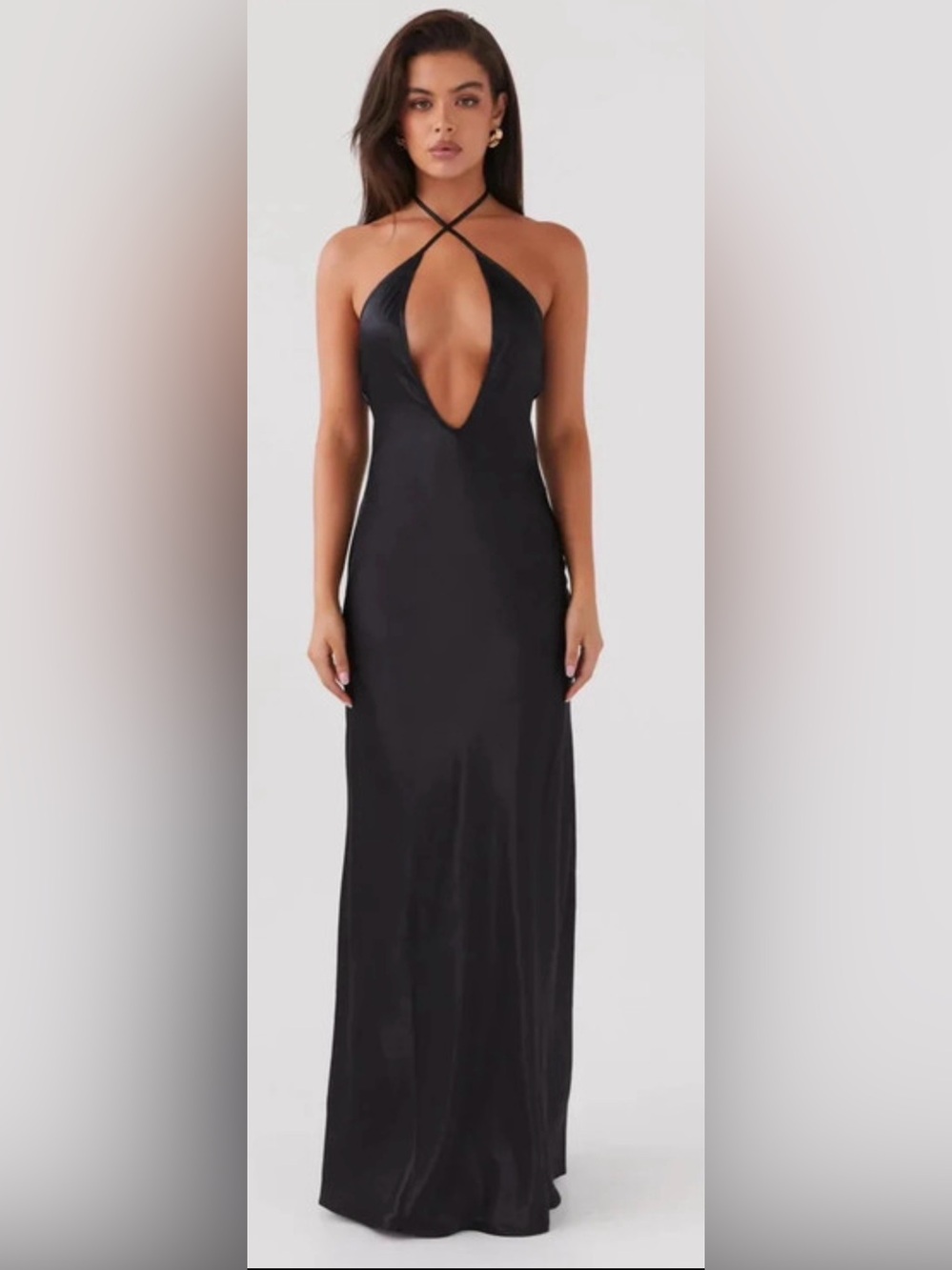Peppermayo Prophecy Black Maxi Dress